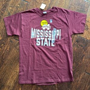 NWT MISSISSIPPI STATE MSU KIDS SHIRT youth L or XL